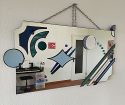 125 / Deko-Spiegel Chrigi, 100 x 60 cm, schwer (!)