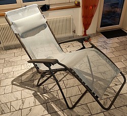 143 / Liegestuhl, verstellbar, zusammenfaltbar