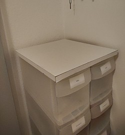 7 Abdeckplatten für Schubladenelemente